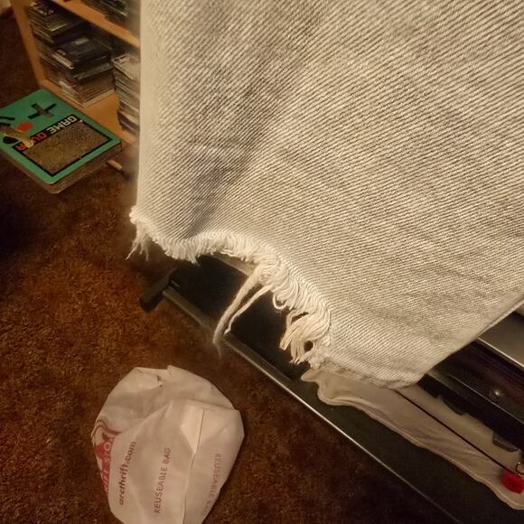 CQY Light Wash High Rise Straight Leg Jeans - Picture 5 of 9